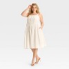 Women's Milkmaid Midi A-Line Dress - Wild Fable™ - 3 of 3