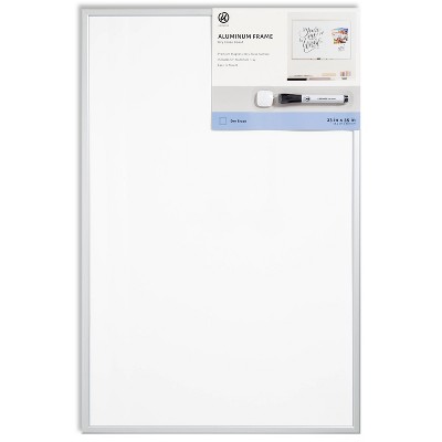 U Brands 16x20 Pin-it Frame Magnetic Dry Erase Board Value Pack : Target