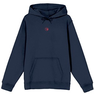 Hot Wheels Auto Repair Adult Navy Long Sleeve Hooded Sweatshirt - 1 of 4