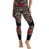 The Yoga Democracy High Waist Yoga Leggings for Women, Athletic Yoga Pants with Sweat-Wicking and UPF Protection (Rustica) - 2 of 4