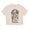 Led Zeppelin Electric Magic Black & White Poster Art Women's White Crew Neck Short Sleeve Baby Tee - 3 of 4