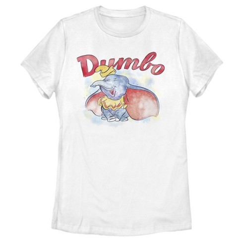 Women's Dumbo Watercolor T-shirt : Target