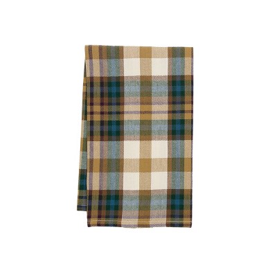 C&F Home Bronwyn Plaid Woven Cotton Kitchen Towel