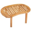 vidaXL Coffee Table, 35.4"x19.7"x17.7", Solid Teak Wood - 4 of 4