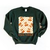 Simply Sage Market Fall Vibes Checked Pumpkins Sweatshirt - 2 of 4