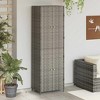 vidaXL Garden Storage Cabinet Black - 2 of 4