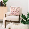 16"x16" Laura Jane Kirton Retro Daisies Dots Square Throw Pillow Orange - Deny Designs - 2 of 4