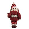 LUDELL 7.25 In Joy To The World Ornament Christmas Couture Santa Poland Tree Ornaments - 2 of 3