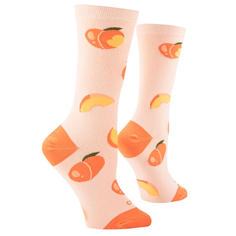 Cool Socks, Cute Fun Fruit Print Novelty Crew Socks for Women, 3 of 6