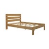 Max & Lily Farmhouse Queen Slat Bed - 2 of 4
