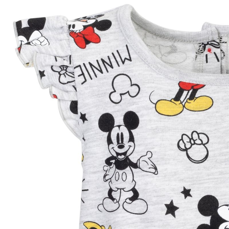 Disney Minnie Mouse Mickey Mouse Nightmare Before Christmas Pixar Toy Story Lion King  Baby Girls Romper Infant to Big Kid, 3 of 8