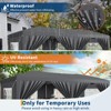Garvee 10x20 Pop Up Canopy Tent with 6 Removable Sidewalls, Easy Up Outdoor Canopy Tents for Parties with 3 Adjustable Heights, Stakes X18, Ropes X6 - 4 of 4