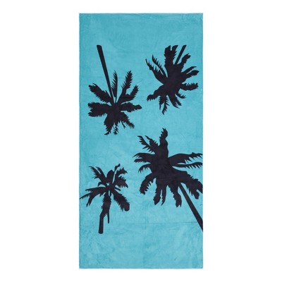 Unique Bargains Absorbent Quick Drying Thick Portable Beach Towel 28" x 56"