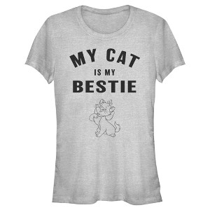 Junior's Women Aristocats Marie My Cat Is My Bestie T-Shirt - 1 of 4