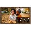 PosterPalooza | Photo Size Textured Gold Picture Frame - UV Acrylic, Foam Board Backing, Hanging Hardware - 2 of 4