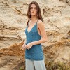 Women's Blue Knit V-Neck Cami - Cupshe - image 2 of 4