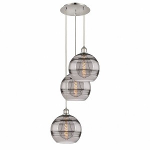 Rochester - 3 Light Cord Hung Multi Pendant In Industrial Style-35.63 Inches Tall and 16.5 Inches Wide - 1 of 1