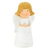 Dicksons Said A Prayer for You Today Mason Jar Flower Vase Angel Ivory 1.25 x 5.5 Inch Resin Stone Tabletop Figurine and Plaque - 3 of 3