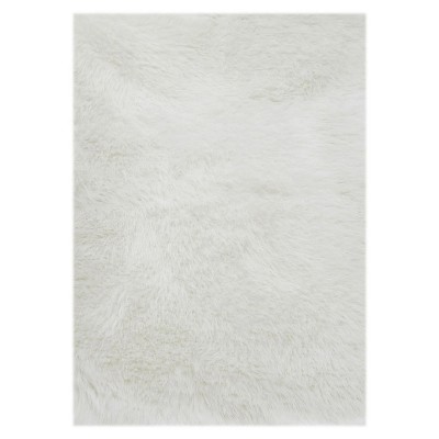 Faux Fur Non-Slip Fluffy Living Room Rug, 30" x 46"