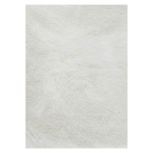 Faux Fur Non-Slip Fluffy Living Room Rug, 30" x 46" - 1 of 4
