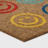 1'6"x2'6" Smiles Faux Coir Outdoor Doormat - Sun Squad™ - 2 of 3