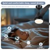 Duclsaty 42" Smart black Ceiling Fan, WiFi/Alexa Control, Dimmable Light, Quiet DC Motor, ABS Blades, for Indoor/Outdoor - 3 of 4