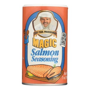 Chef Paul Prudhomme Magic Salmon Seasoning  - Case of 6 - 7 oz - 1 of 2