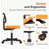 Grungis Office Chair with Thick Foam Cushion,Mesh Armless Desk Chair Low-Back Computer Chair for Adult,Student - 4 of 4