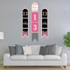 Big Dot of Happiness Chic 13th Birthday - Pink, Black & Gold - Hanging Vertical Paper Door Banners - Birthday Party Wall Decor Kit- Indoor Door Decor - image 2 of 4