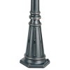 John Timberland Hepworth Vintage Post Light Pole and Cap Base Dark Bronze 76 3/4" for Exterior Barn Deck House Porch Yard Patio Home Garage Outside - 3 of 4