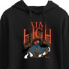 Women's - Disney - Merida Aim High Bow & Arrow Cropped Graphic Hoodie - 2 of 3