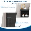 Farmhouse Storage Cabinet with Doors and Drawers, Freestanding Bathroom Cabinet for Kitchen/Laundry/Living Room/Bedroom - 4 of 4