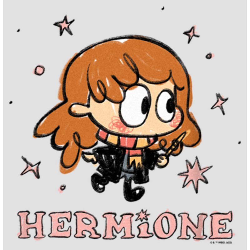 Women's Harry Potter Hermione Starry Cartoon Racerback Tank Top, 2 of 5