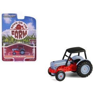 1952 Ford 8N Tractor Red and Gray with Black Canopy "Down on the Farm" Series 10 1/64 Diecast Model by Greenlight - 1 of 4
