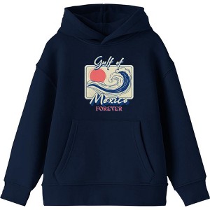 Gulf of Mexico Forever Sunset Wave Youth Long Sleee Hoodie - 1 of 2