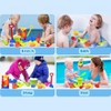 Beach Toys, 19 PCS Sand Toys Set Kids Sandbox Toys Includes Water Wheel Beach Tool Kit Bucket Watering Can Molds Sand Toys - 3 of 4