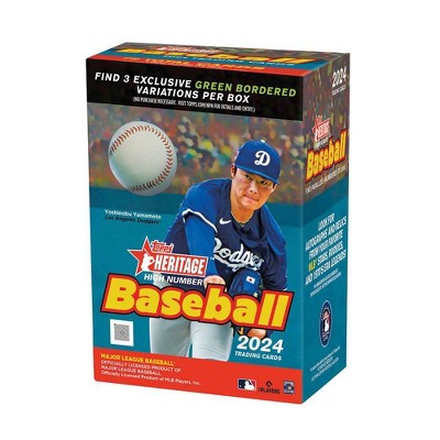 2024 MLB Heritage High Number Baseball Trading Card Value Box