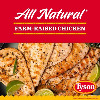 Tyson Trimmed & Ready Thin-Sliced Boneless & Skinless Chicken Breast - 0.76-1.988lbs - price per lb