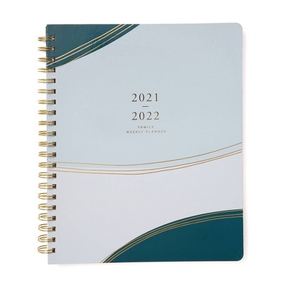 Undated Planner LTR Family Spiral Weekly Waves - Russell+Hazel