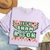 Simply Sage Market Women's Let's Sham Rock Lightning Bolt Short Sleeve Garment Dyed Tee - 3 of 4