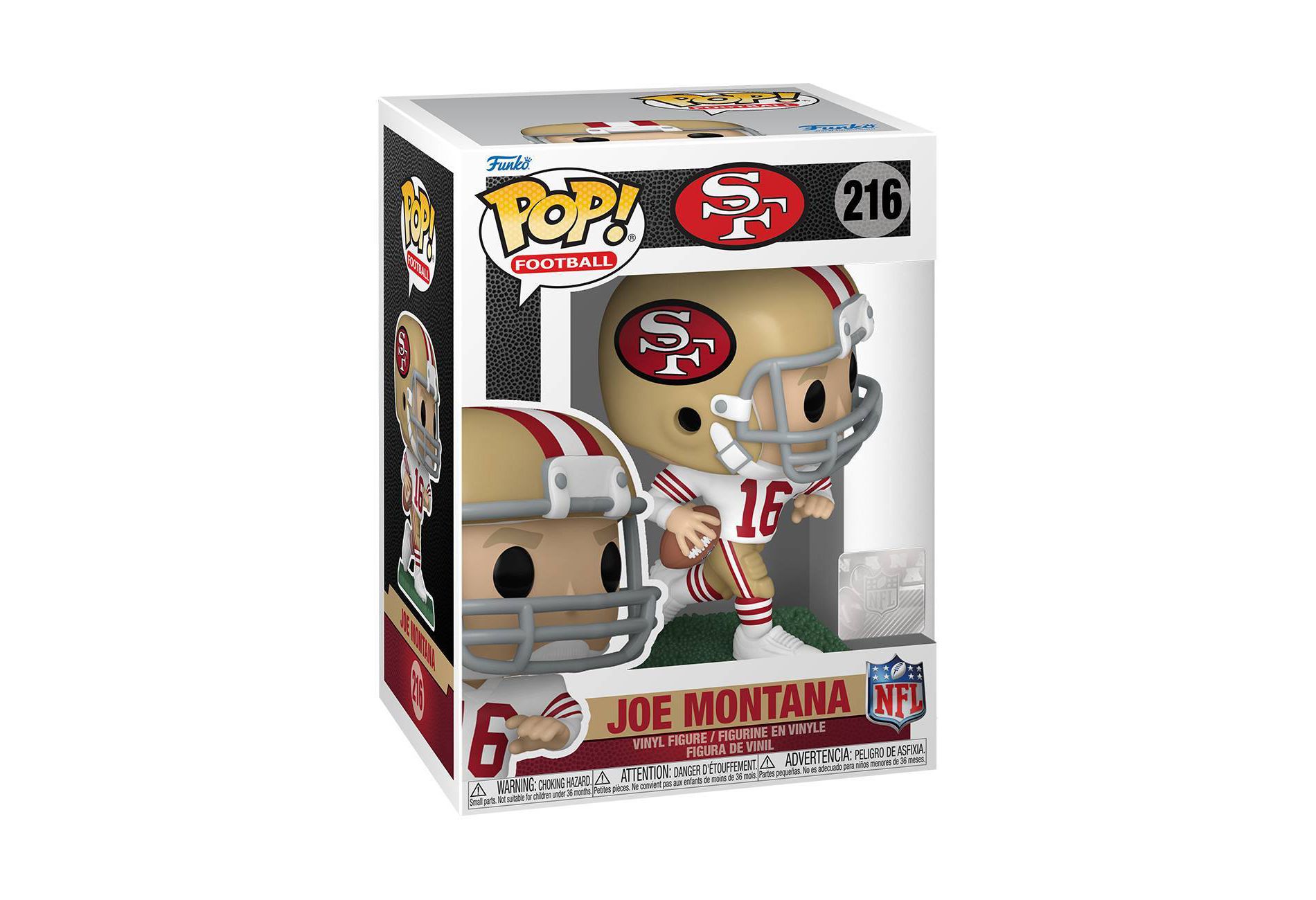 Funko POP! NFL Legends: San Francisco 49ers - Joe Montana(Away)