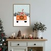 Amanti Art Holiday Van by July Art Prints Canvas Art Framed - 4 of 4