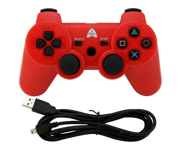 Arsenal Gaming AP3CON4R Bluetooth Controller with Rechargeable - RedPlaytstation 3