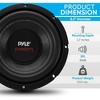 Pyle 8'' Dual Voice Coil 4 Ohm Car Subwoofer (PLPW8D) - Black - 3 of 4