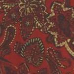 deep burgundy paisley