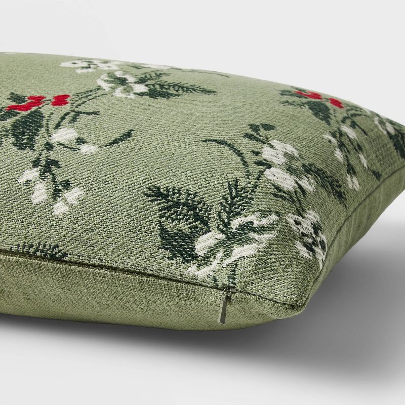 Oversized Printed Floral Throw Pillow - Threshold™ designed with Studio McGee, 5 of 6