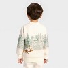 Toddler' The Grinch Fleece Sweatshirt - Cream - 3 of 3
