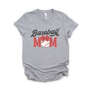 Simply Sage Market Women's Coquette Baseball Mom Short Sleeve Graphic Tee - 1 of 4