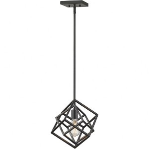 Z-Lite Euclid 1 - Light Pendant in  Matte Black - 1 of 4