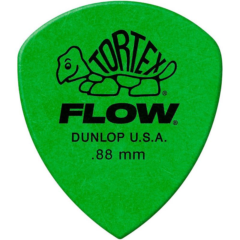 Dunlop Tortex Flow Guitar Picks STD-12/PLYPK, 2 of 3